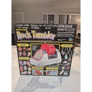 Rolling Stones Rock Tumbler Kit NSI Item 635 Electric Stone Polisher New Box